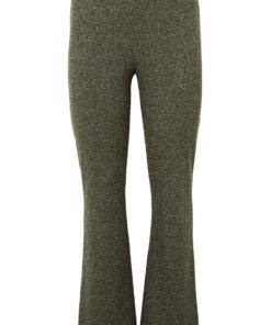 YOEK Pantalon bootleg | Lichtgroen | Maat 54/56