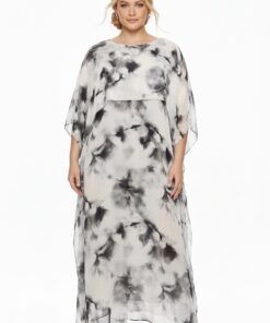 YOEK Maxi-jurk ETHEREAL | Beige | Maat 46/48