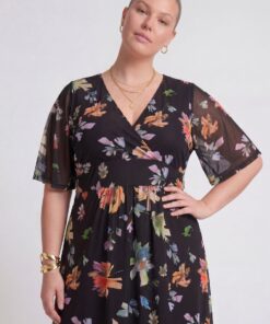 YOEK Maxi jurk PRINTEMPS | Multi | Maat 42/44