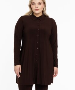 YOEK Blouse | Bruin | Maat 42/44
