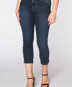 YOEK My denim Skinny ankle length | Donkerblauw | Maat 32