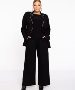 YOEK Pantalon VERO | Zwart | Maat 50/52