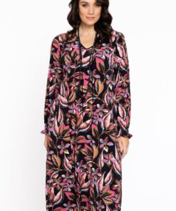 YOEK Jurk Swing | Zwart | Maat 42/44