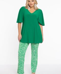 YOEK Tregging GREEN LEO | Groen | Maat 54/56