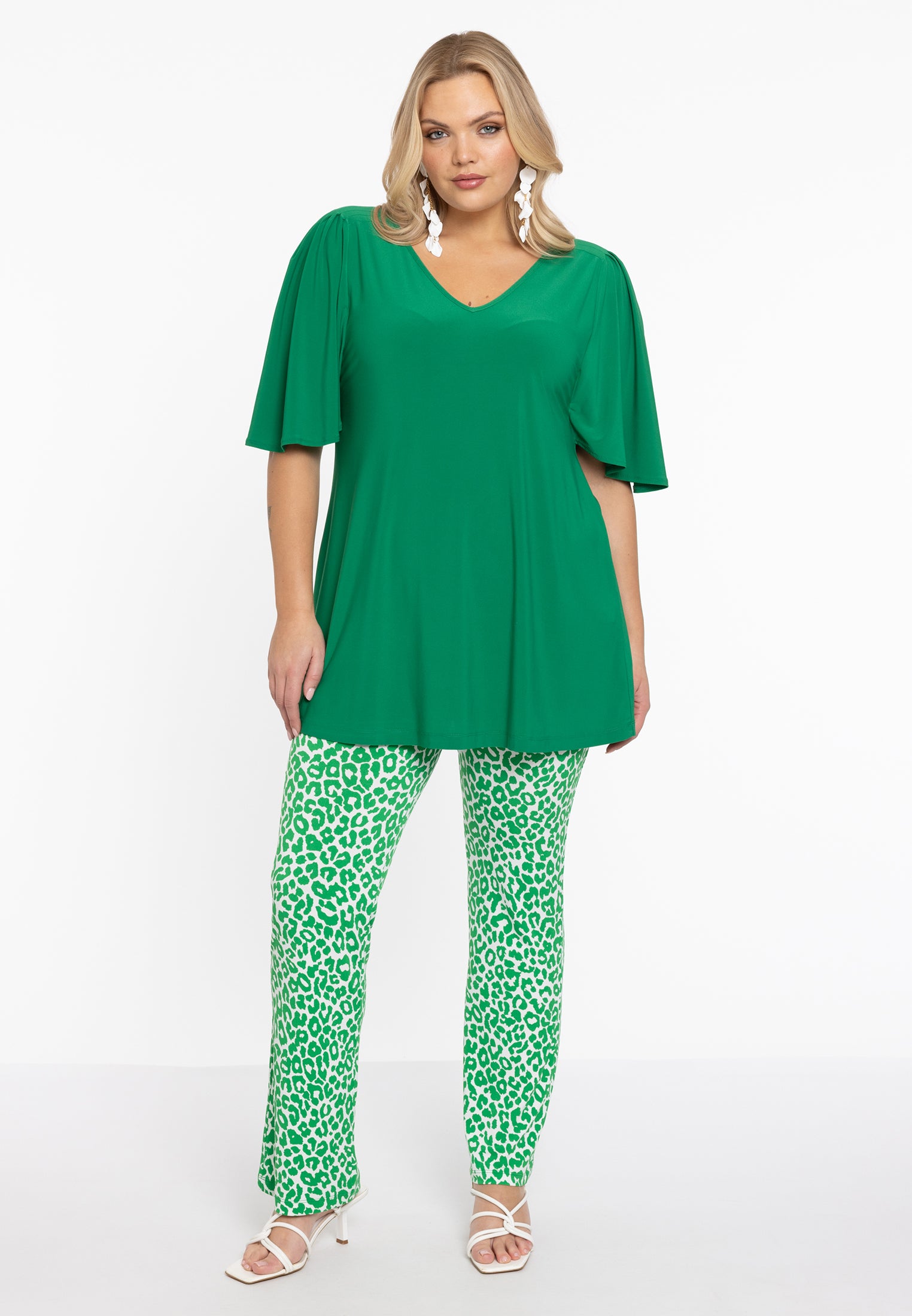 YOEK Tregging GREEN LEO | Groen | Maat 54/56