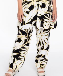 YOEK Broek PALMIER | Zwart | Maat 54/56