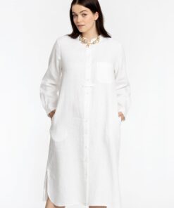 YOEK Blouse lang | Wit | Maat 42/44