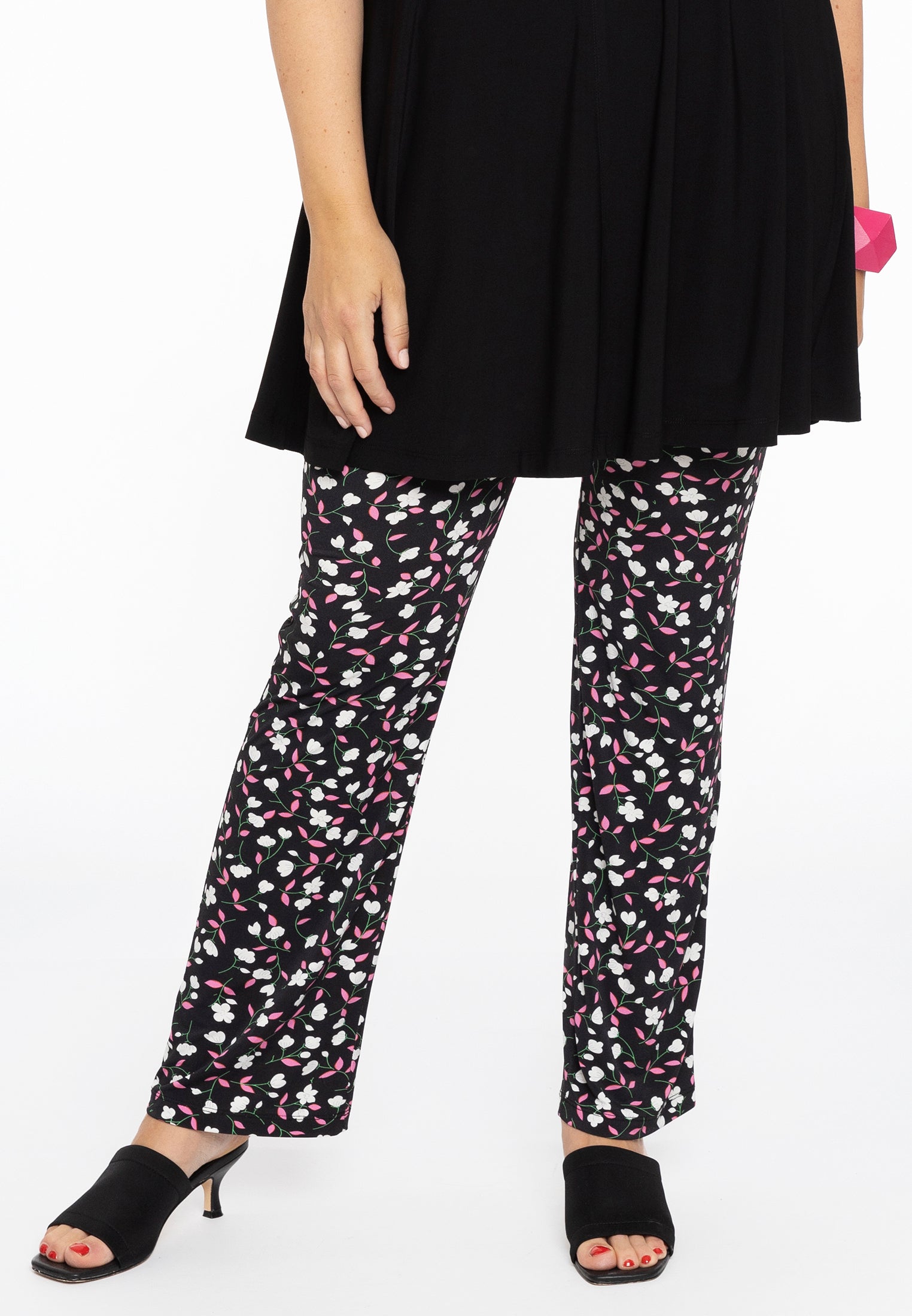 YOEK Tregging BELLIS | Zwart | Maat 58/60
