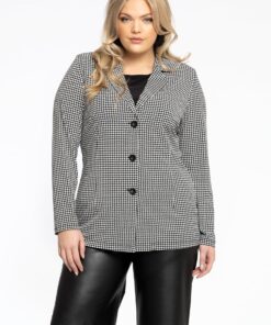 YOEK Korte blazer | Zwart | Maat 38/40