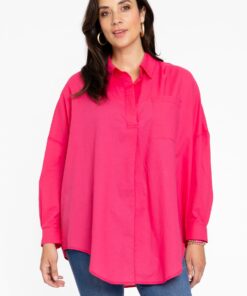 YOEK Blouse SOFT | Roze | Maat 42/44